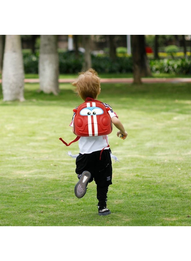 Supercute 3D Backpack Cars Design Red Color - Image 4